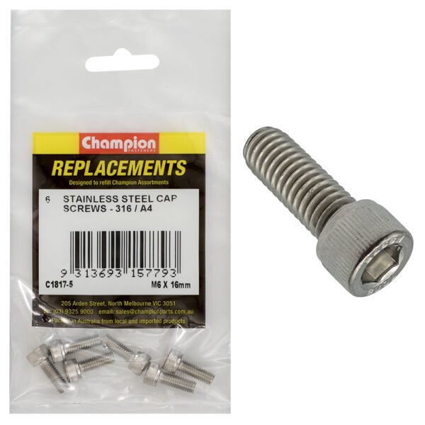 Metric Socket Head Cap Screw (316) Assortment Refill - AIMS Industrial Supplies