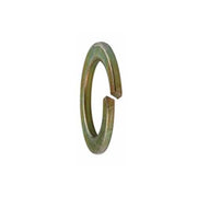 Metric Spring Washer Flat Section Zinc Yellow Passivate - AIMS Industrial Supplies