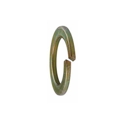 Metric Spring Washer Flat Section Zinc Yellow Passivate - AIMS Industrial Supplies