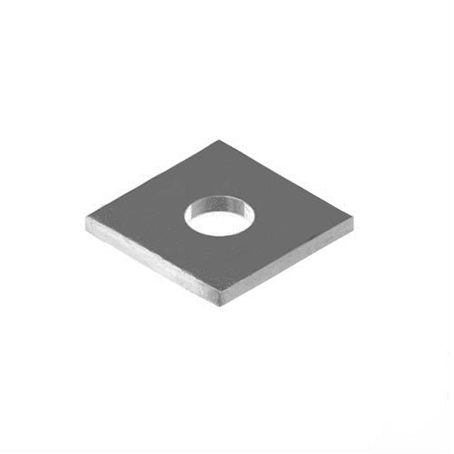 Metric Square Washer - Mild Steel Hot-Dip Galvanised - AIMS Industrial Supplies