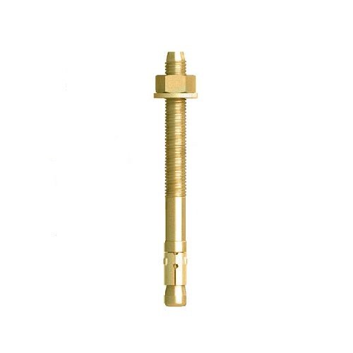 Metric Stud Anchor - Grade 4.6 Mild Steel Zinc Yellow Finish - AIMS Industrial Supplies