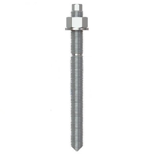 Metric Stud Chemical Anchor Kit - Grade 5.8 Zinc Yellow Finish - AIMS Industrial Supplies
