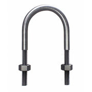 Metric U Bolt Round Kit Mild Steel Hot Dip Galvanised1