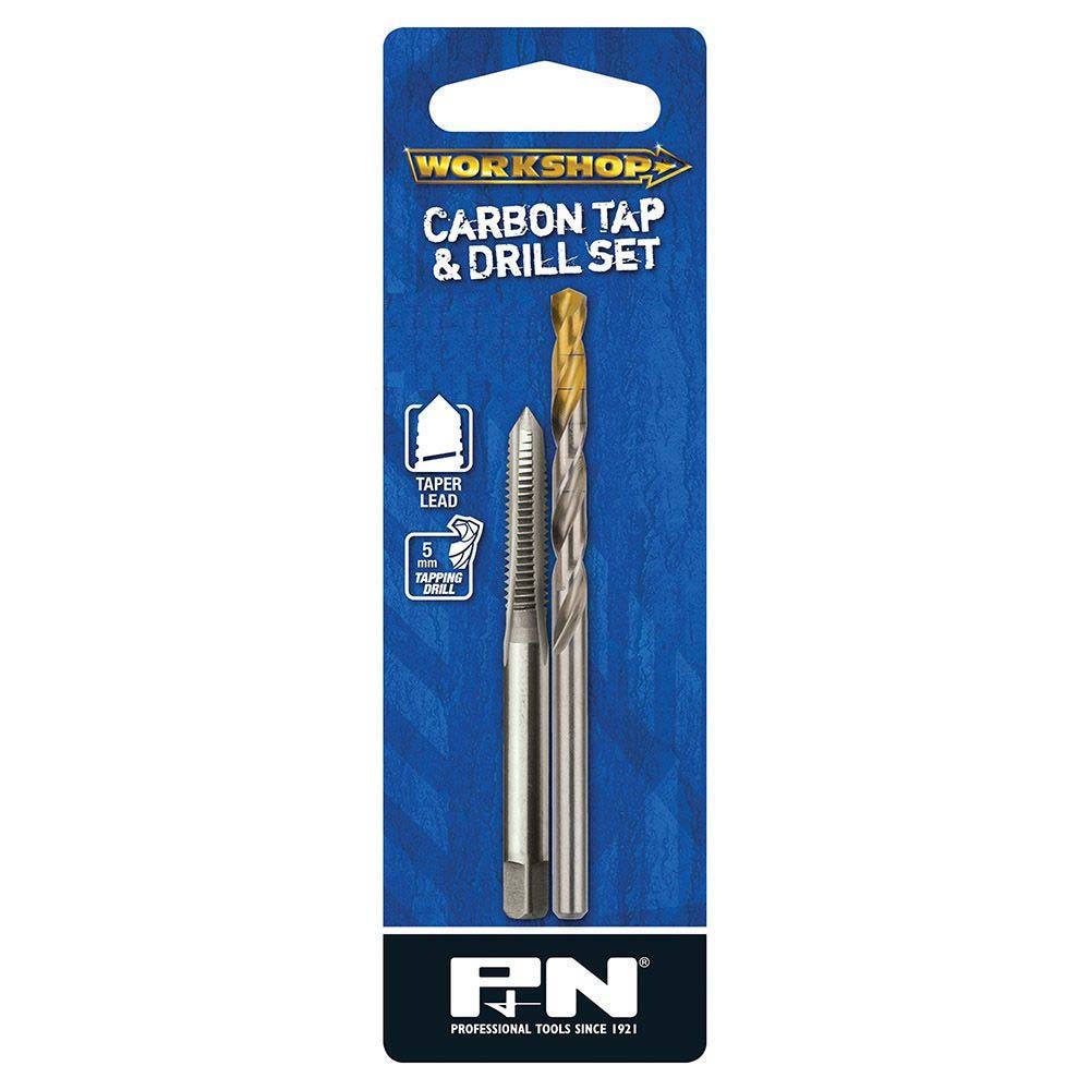 Metric Workshop Thread Range Carbon Tap and Drill Set1
