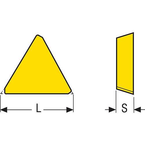Milling Insert TPKN Insert Size Code Grade F40M2