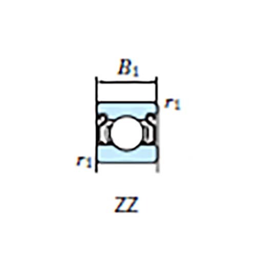 Miniature Ball Bearing Metal Shield - 630 Series2