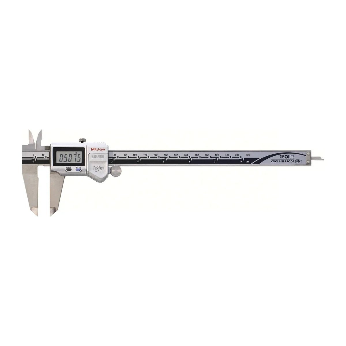 Mitutoyo Absolute Coolant Proof Caliper (IP67) Series 500 No SPC output - AIMS Industrial Supplies