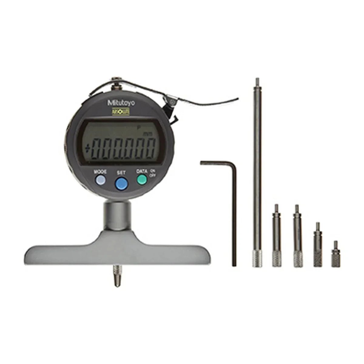 Mitutoyo Absolute Digimatic Depth Gauge (Indicator Type) Series 547 - AIMS Industrial Supplies