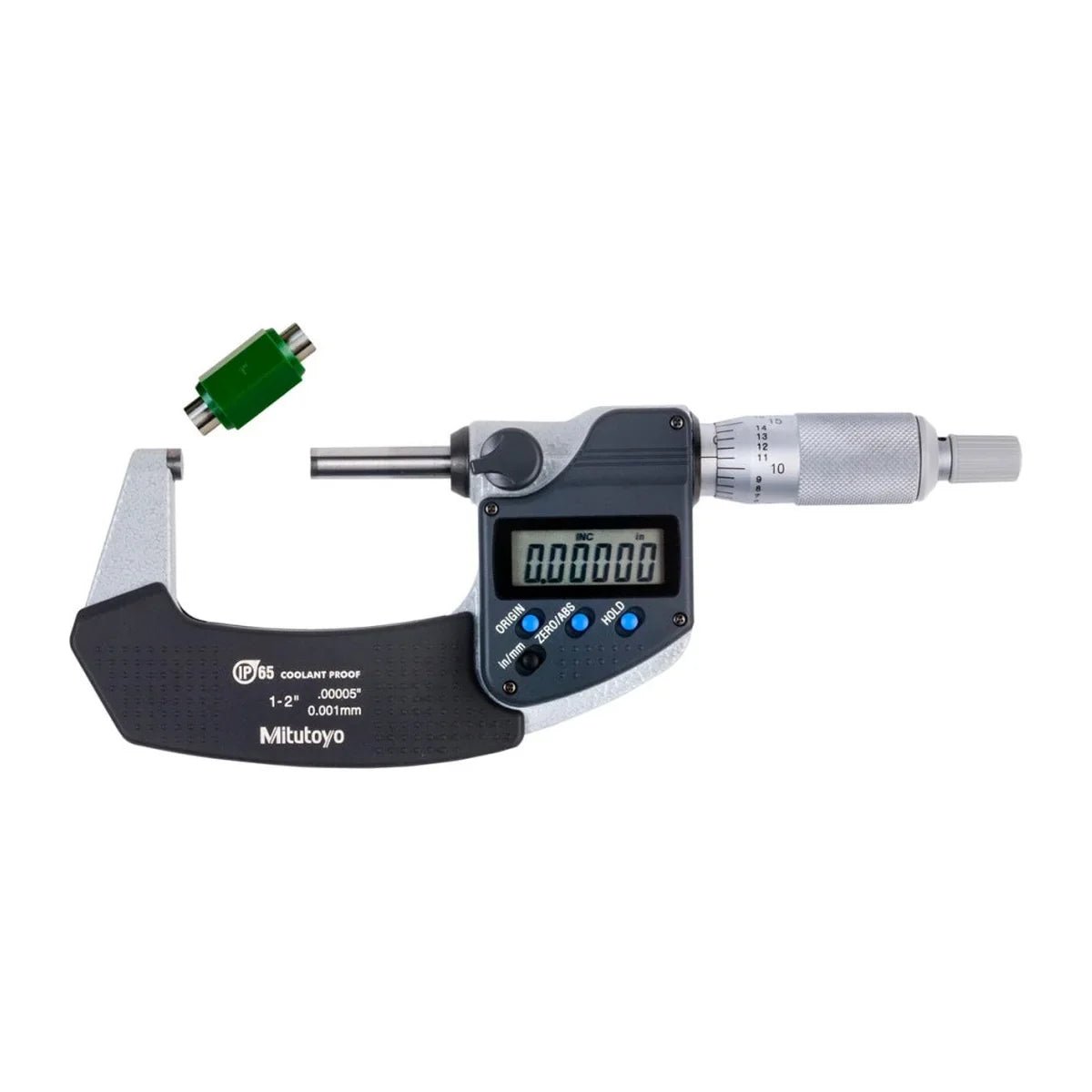Mitutoyo Coolant Proof Micrometer (IP65 Digimatic) Series 293 Inch/Metric, no SPC output - AIMS Industrial Supplies