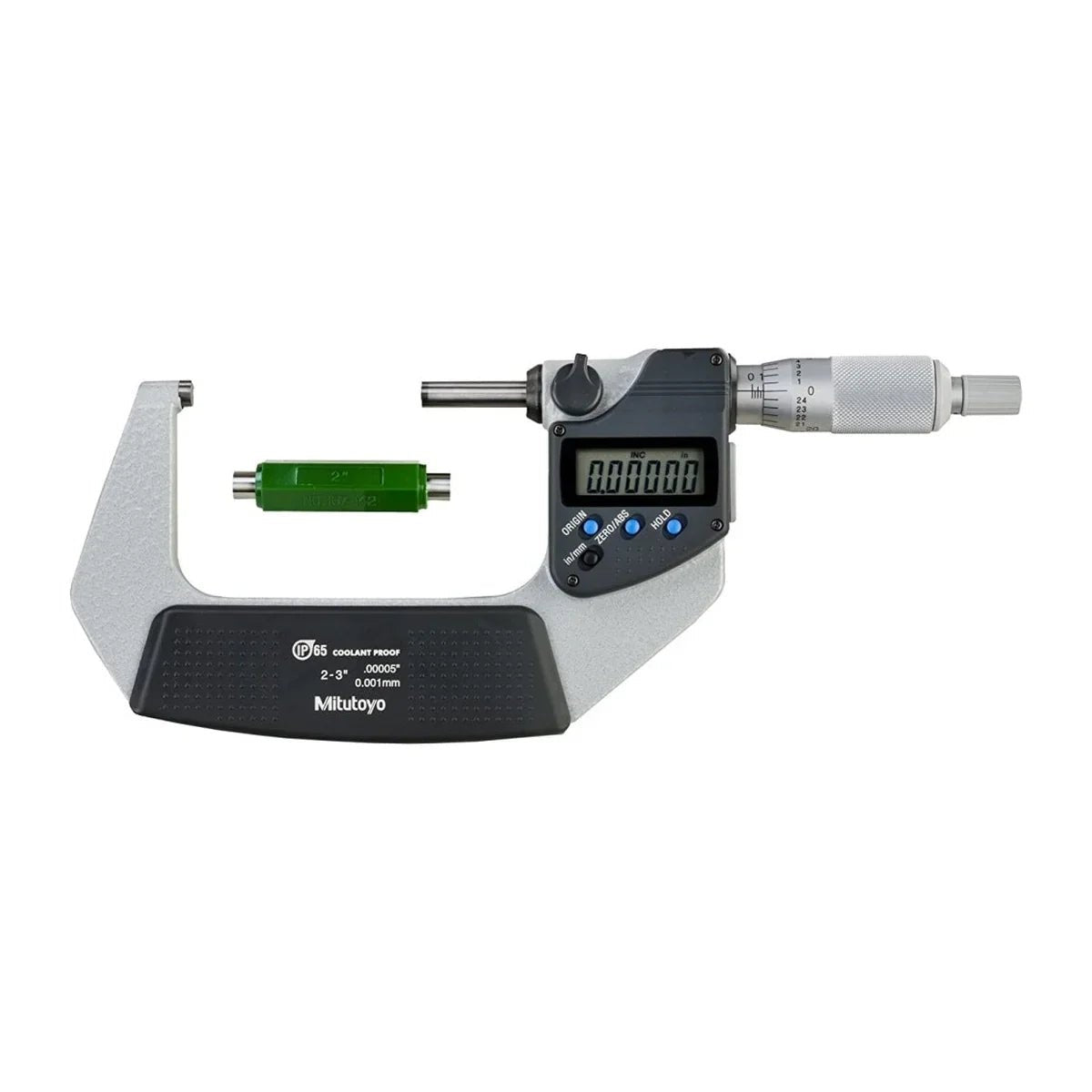 Mitutoyo Coolant Proof Micrometer (IP65 Digimatic) Series 293 Inch/Metric, no SPC output - AIMS Industrial Supplies