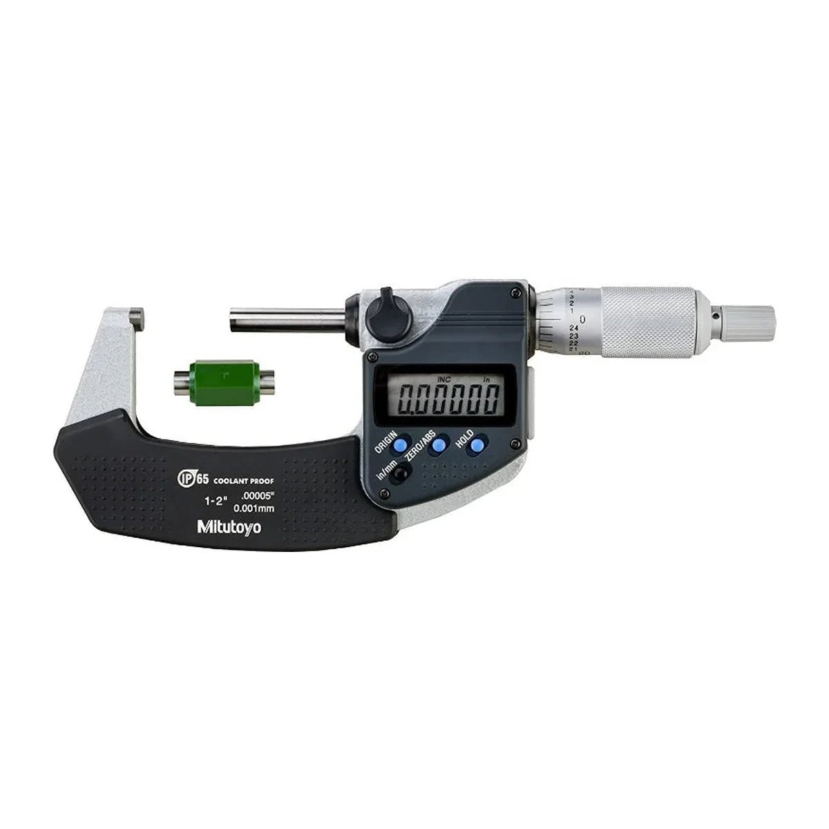 Mitutoyo Coolant Proof Micrometer (IP65 Digimatic) Series 293 Inch/Metric, with SPC output - AIMS Industrial Supplies