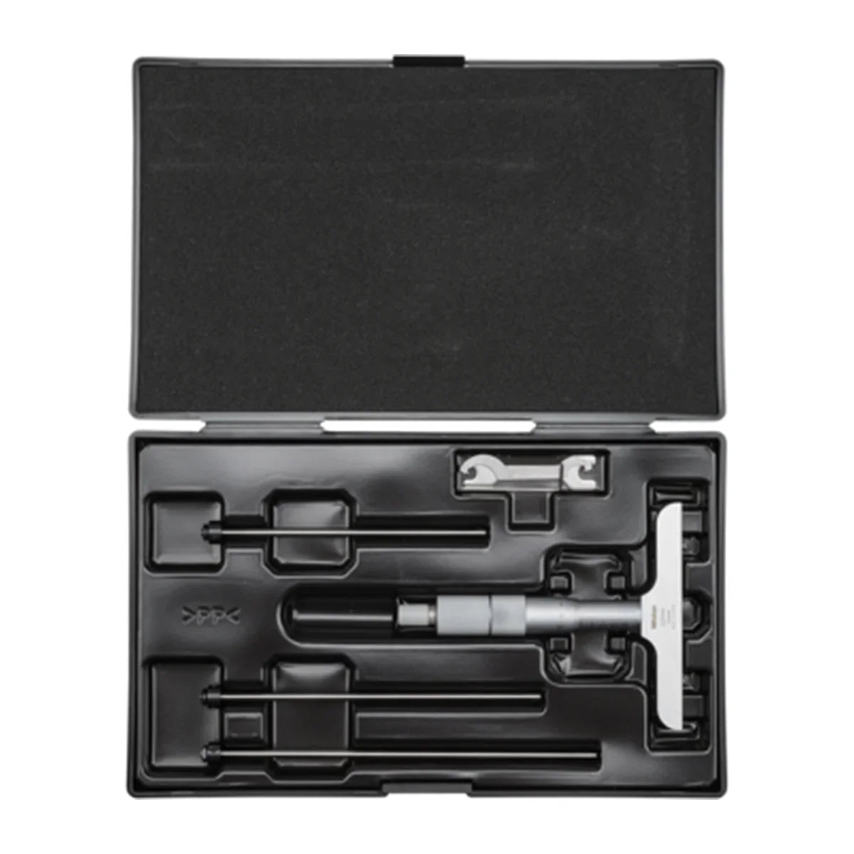 Mitutoyo Depth Micrometer Metric - Interchangeable Rod Type (Series 129) - AIMS Industrial Supplies