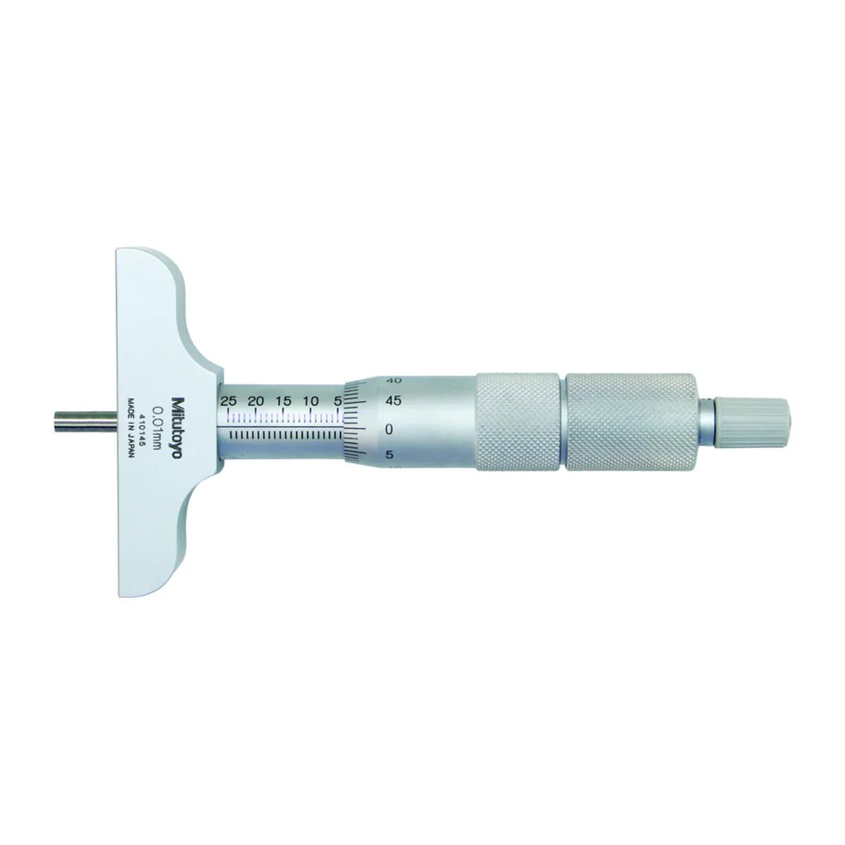 Mitutoyo Depth Micrometer Metric - Interchangeable Rod Type (Series 129) - AIMS Industrial Supplies