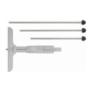 Mitutoyo Depth Micrometer Metric - Interchangeable Rod Type (Series 129) - AIMS Industrial Supplies
