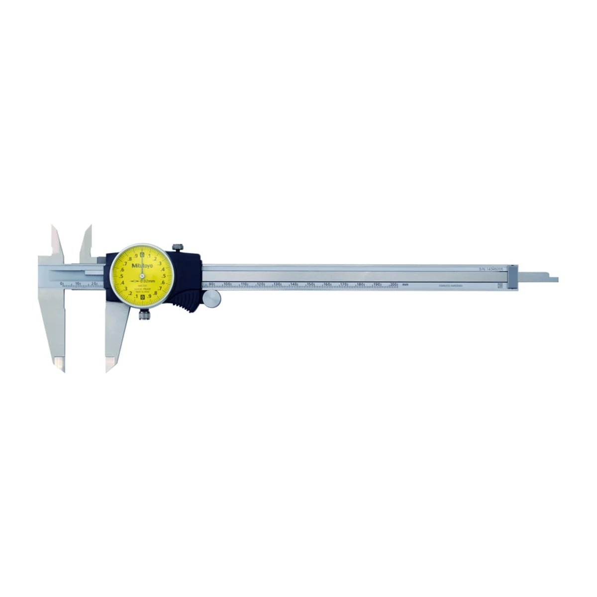 Mitutoyo Dial Caliper (Series 505) 0.02mm graduation - AIMS Industrial Supplies