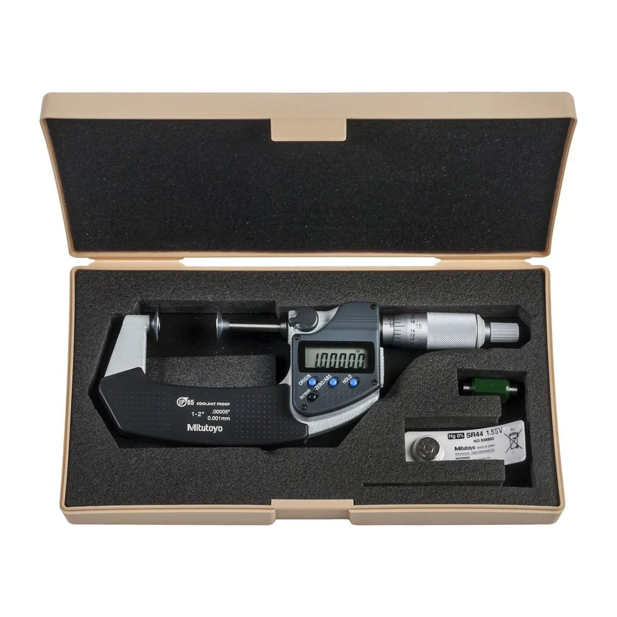 Mitutoyo Disc Micrometer (Series 323) - AIMS Industrial Supplies
