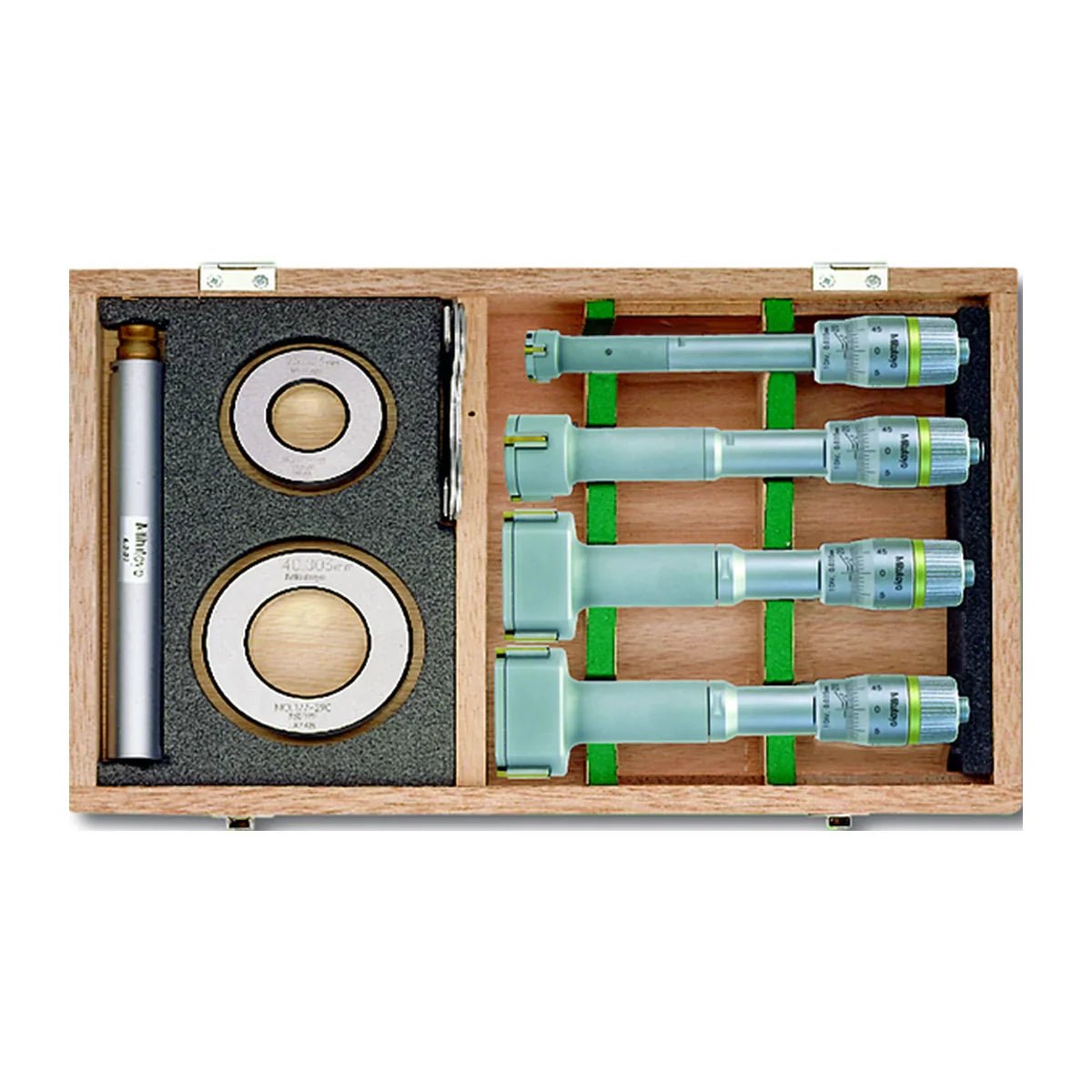 Mitutoyo Holtest Three-point/Two-point Bore Micrometer (Series 368) - Non-interchangeable Head Set - AIMS Industrial Supplies