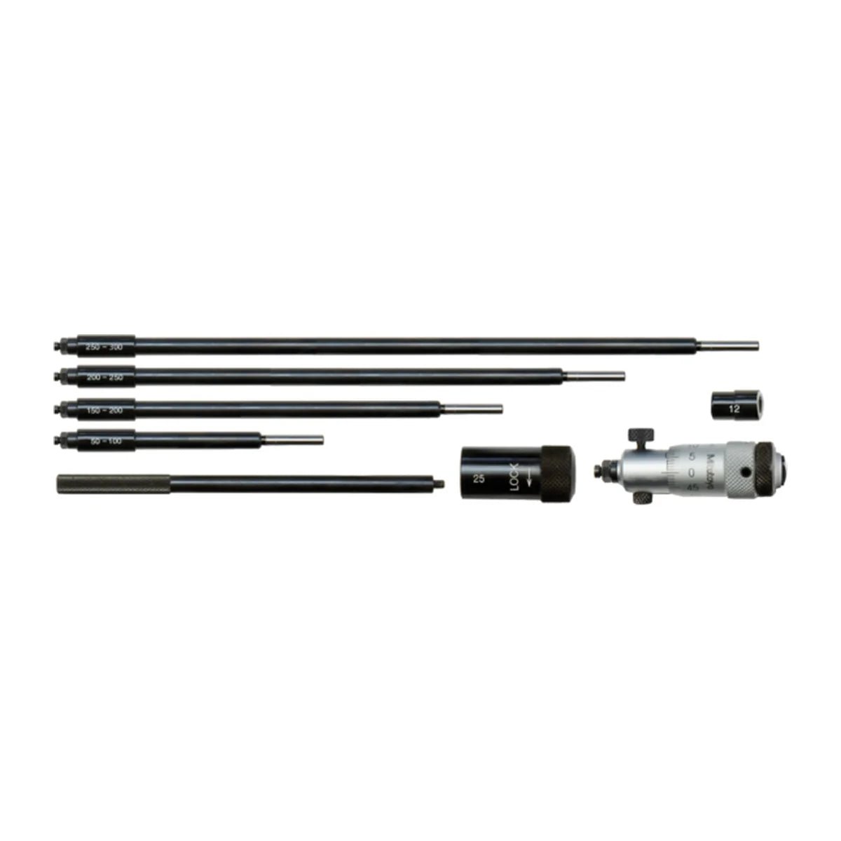Mitutoyo Inside Micrometer - Interchangeable-Rod Type Series 141 - AIMS Industrial Supplies