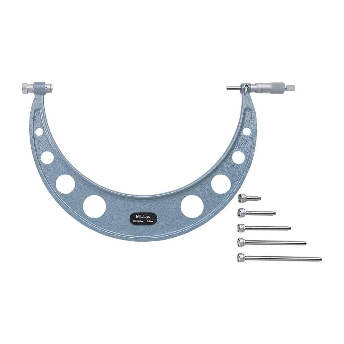 Mitutoyo Outside Micrometer with Interchangeable Anvils Series 104 (Metric) - AIMS Industrial Supplies