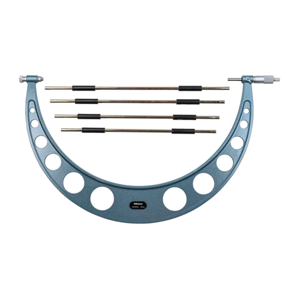 Mitutoyo Outside Micrometer with Interchangeable Anvils Series 104 (Metric) - AIMS Industrial Supplies