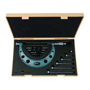 Mitutoyo Outside Micrometer with Interchangeable Anvils Series 104 (Metric) - AIMS Industrial Supplies
