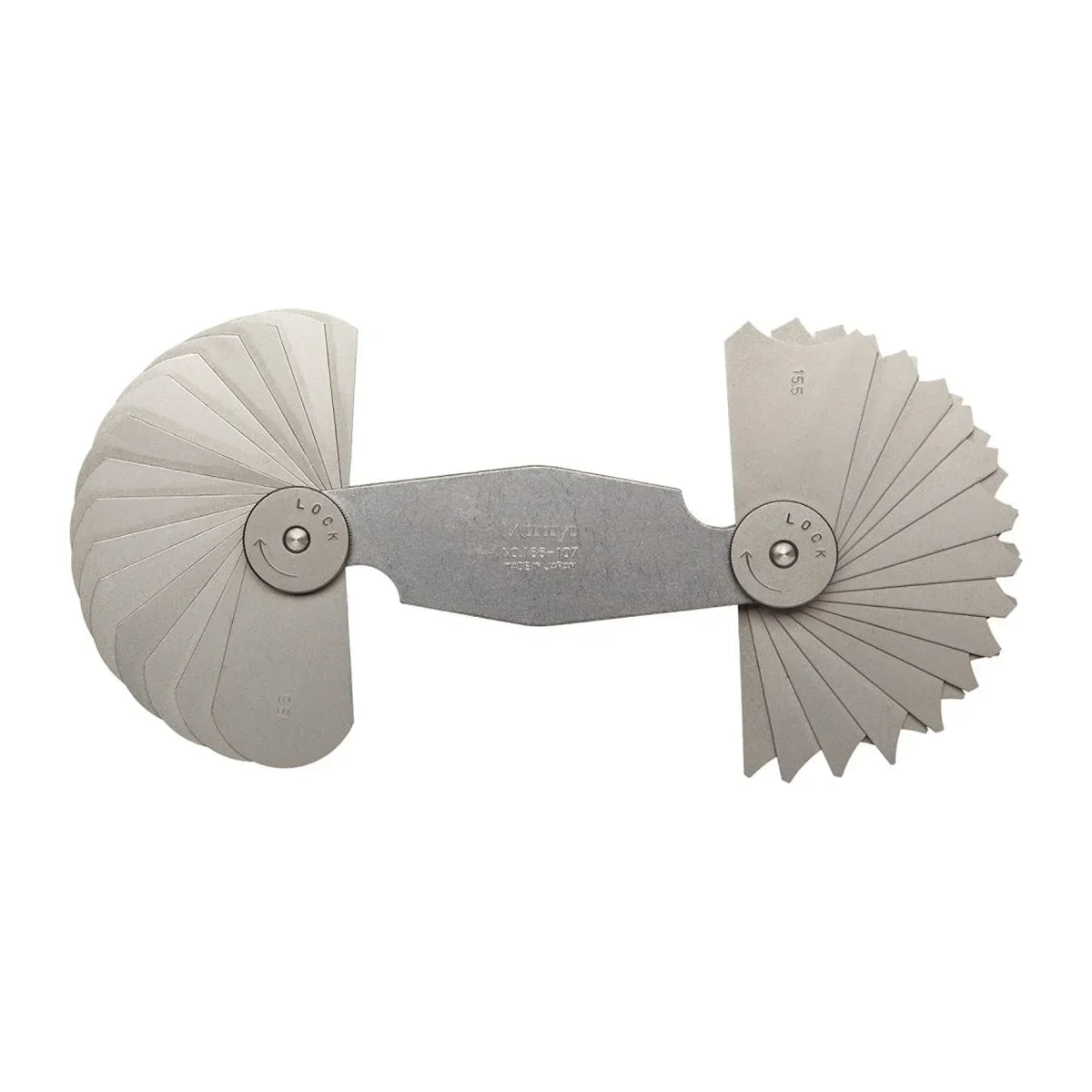 Mitutoyo Radius Gauge Metric Set (Series 186) - AIMS Industrial Supplies