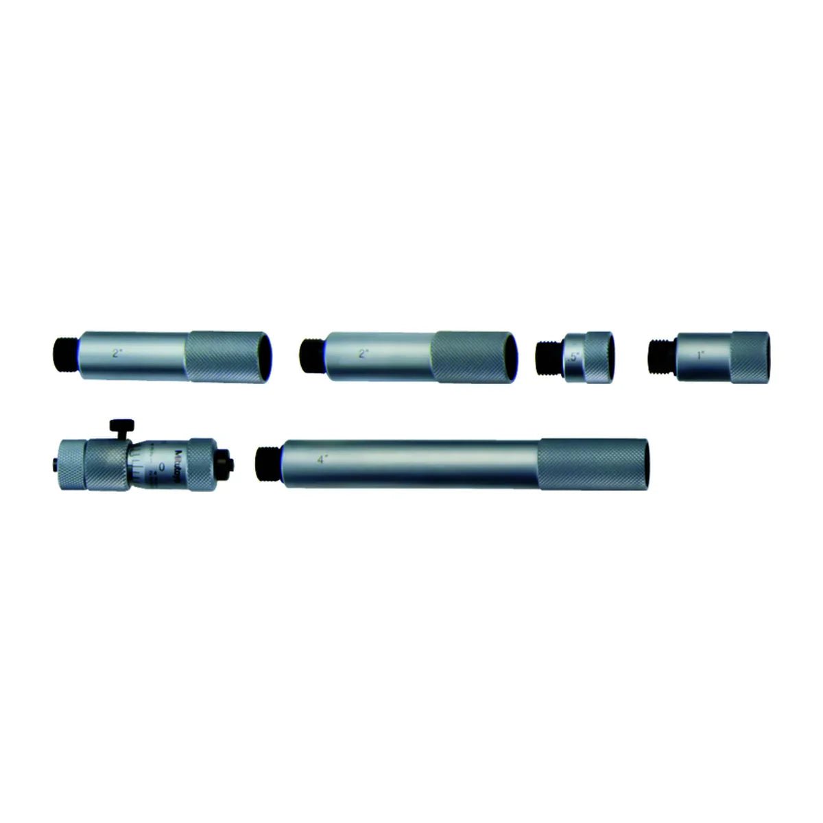 Mitutoyo Tubular Inside Micrometer 2-12" Extension Rod Type Imperial (Series 137) - AIMS Industrial Supplies