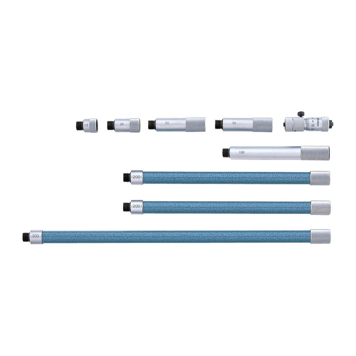 Mitutoyo Tubular Inside Micrometer - Extension-Rod Type Metric (Series 137) - AIMS Industrial Supplies