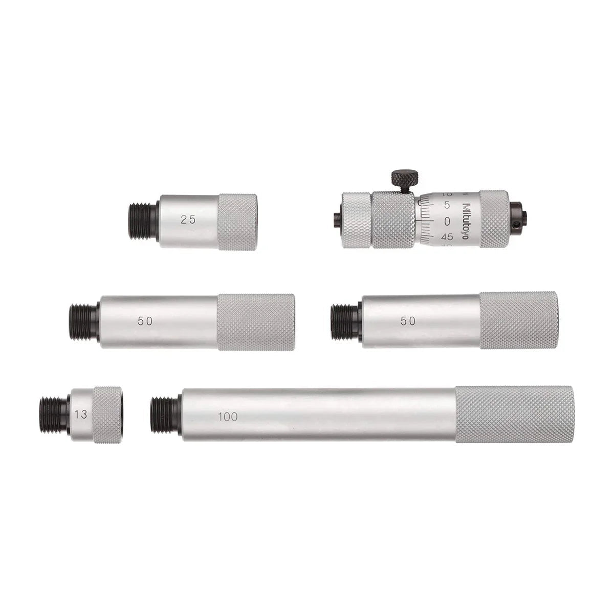 Mitutoyo Tubular Inside Micrometer - Extension-Rod Type Metric (Series 137) - AIMS Industrial Supplies