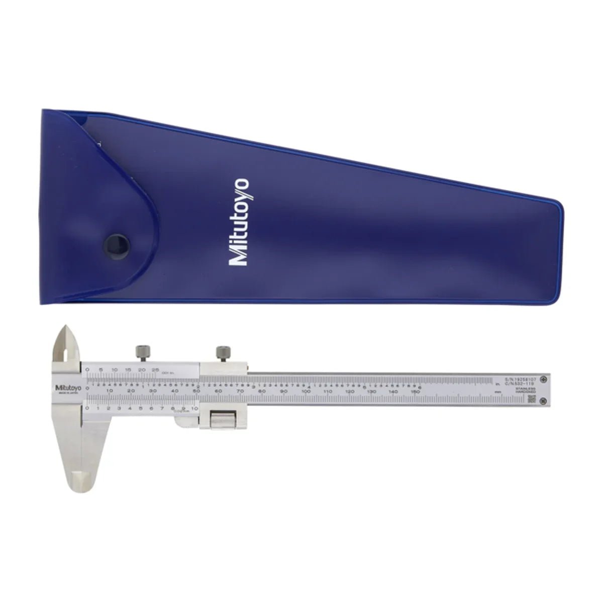 Mitutoyo Vernier Caliper - with Fine Adjustment (Series 532) - AIMS Industrial Supplies