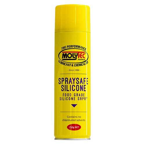 Molytec M808 Spraysafe Silicone Food-Grade Silicone Spray Aerosol 250g - AIMS Industrial Supplies