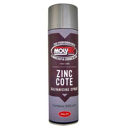 Molytec M817 Zinc Cote Galvanising Spray Aerosol - 450g - AIMS Industrial Supplies