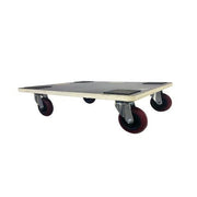 MoveIt 590x490mm Premiere Rectangle Dolly Fitted with Urethane Castors 320Kg - AIMS Industrial Supplies
