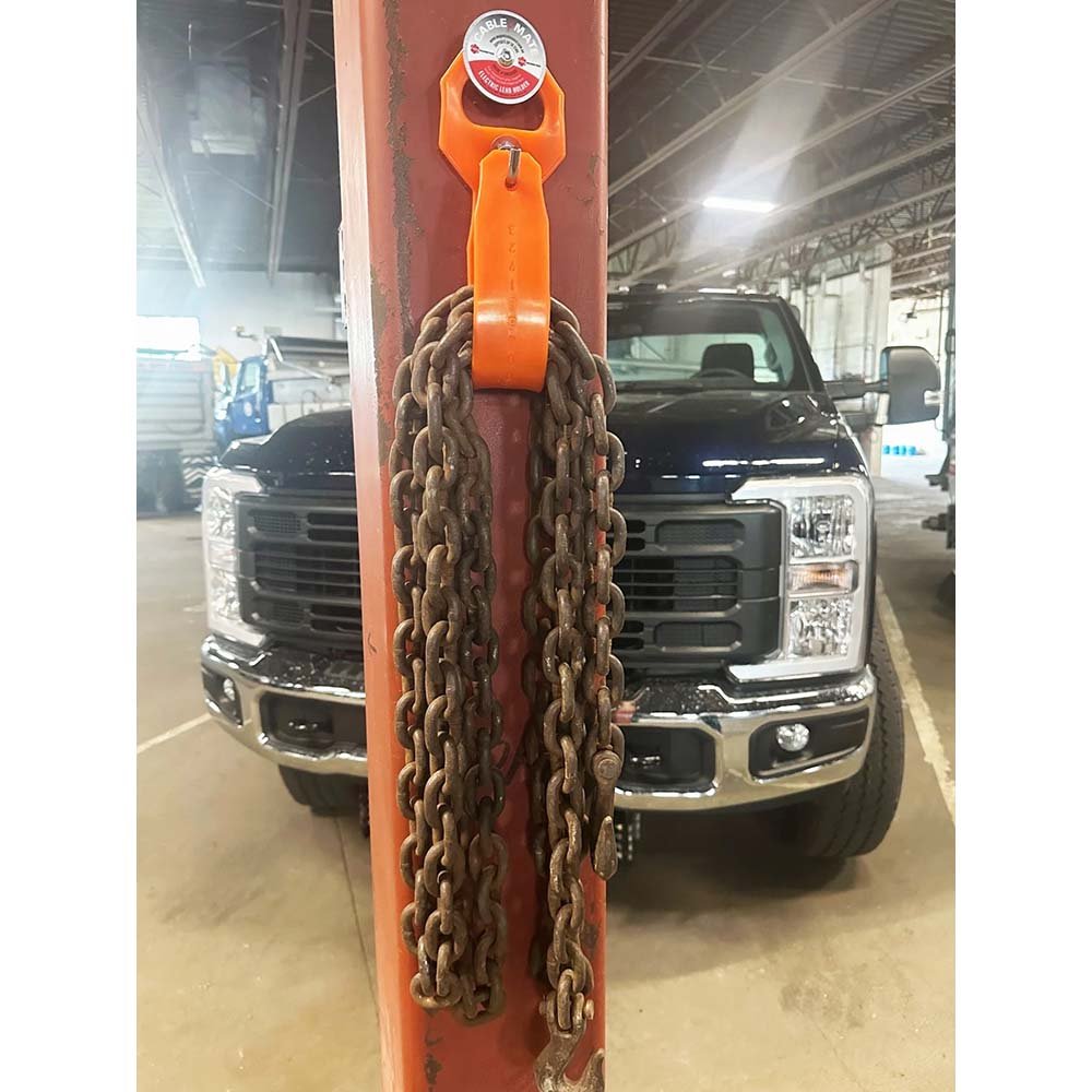MSA Cable Mate Magnetic Lead Holder Orange Strap - MSACM10 - AIMS Industrial Supplies