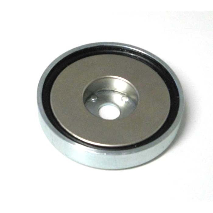 MSA Rare Earth Pot Magnet B Series Straight Hole 25 x 8mm