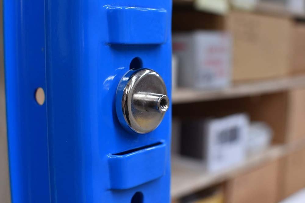 MSA Rare Earth Pot Magnet D Series Female Threaded Boss - AIMS Industrial Supplies