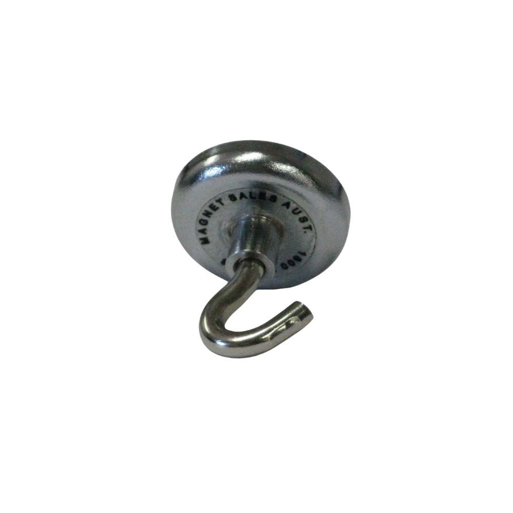 MSA Rare Earth Pot Magnet E Series Complete With Hook - AIMS Industrial Supplies