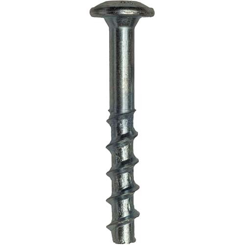 Mungo 6 x 100mm MCS-P Concrete Screw With Pan Head Zinc - Pack of 100