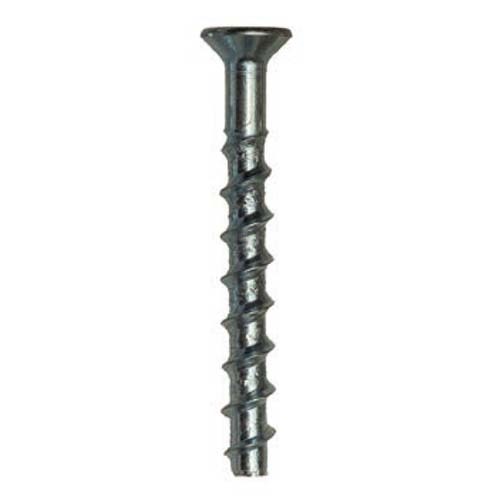 Mungo 6 x 100mm MCS-SK Concrete Screw W/ Countersunk Head Zinc - Pack of 100