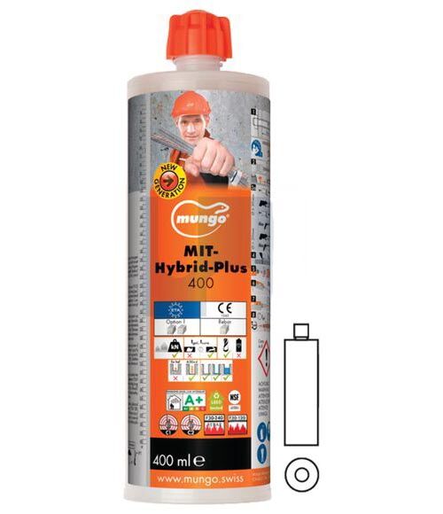 Mungo MIT-Hybrid Plus Vinylester Urethane Mortar 400ml Pack of 122