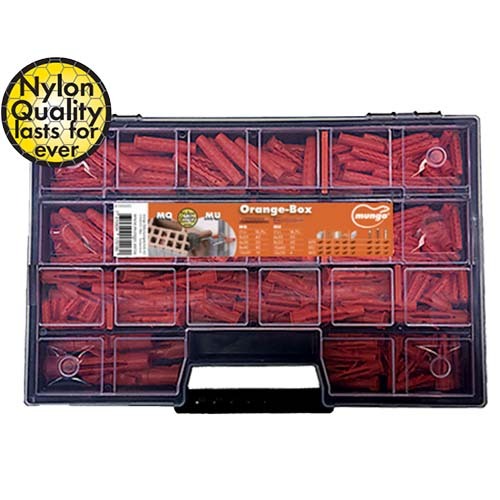 Mungo MOB Nylon Plug Polyamide PA6 Orange Box1