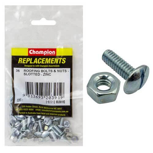 Mushroom Head Slotted Machine Screw Assortment Refill - AIMS Industrial Supplies