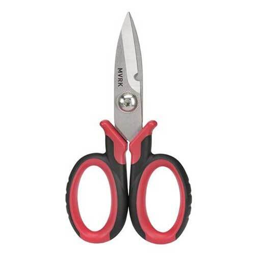 MVRK 150mm Multi-Purpose Electrician's Scissors Stainless Steel - AIMS Industrial Supplies