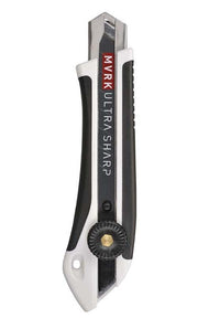 MVRK 18mm Ultra Sharp Sure Grip Screw Lock Snap Knife - AIMS Industrial Supplies