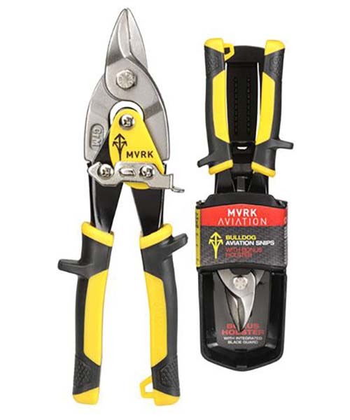 MVRK Bulldog Aviation Snip With Holster And Belt Clip