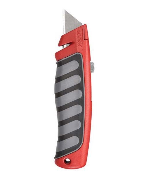 MVRK Comfort Grip Utility Knife Red - 1010-UNC - AIMS Industrial Supplies