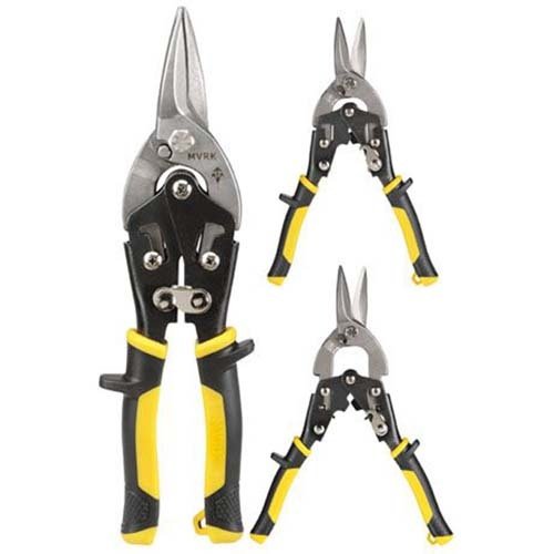 MVRK Dual Power Shift Straight Cut Aviation Snip - AIMS Industrial Supplies