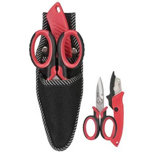 MVRK Electrician's Scissors & Cable Stripper Kit - AIMS Industrial Supplies