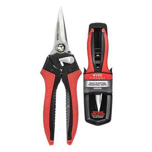 MVRK Piranha 200mm Multi Function Industrial Snips Stainless Steel