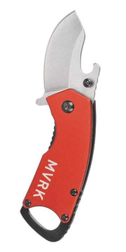 MVRK Stubbie Drop Point Folding Knife Stainless Steel - AIMS Industrial Supplies